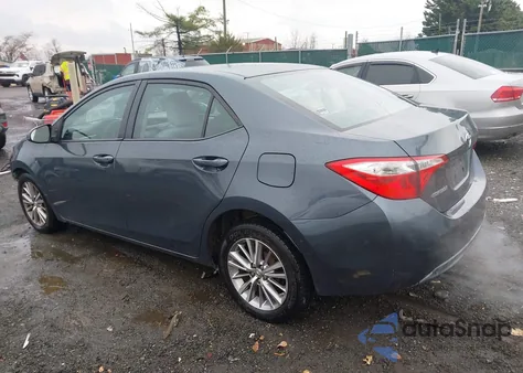 2014 Toyota Corolla Le Plus from USA, damaged, VIN 2T1BURHE4EC050057